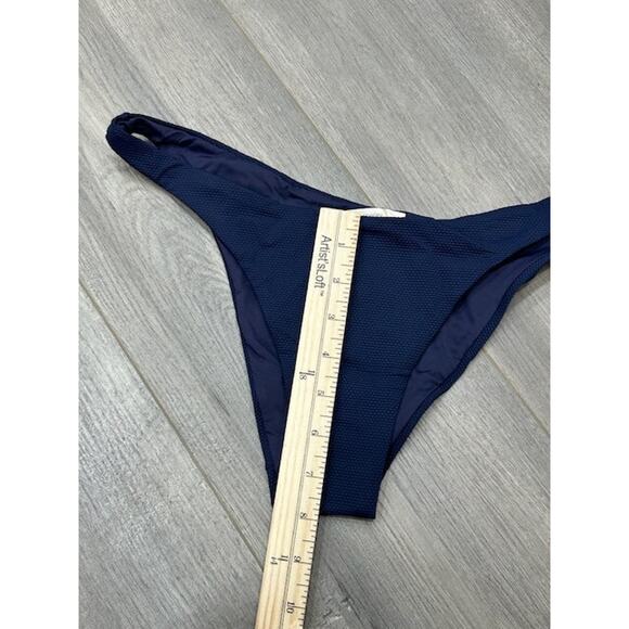 Eberjey Womens Pique Dree Bikini Bottom Low Rise Classic Cut Peaca Size S NWT - Picture 10 of 10